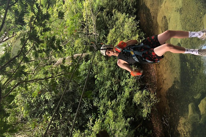 Cave Tubing and Zipline Adventure from Belize City
