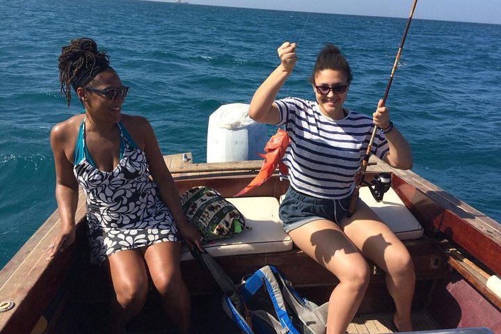 Fishing Snorkeling and Barbecue