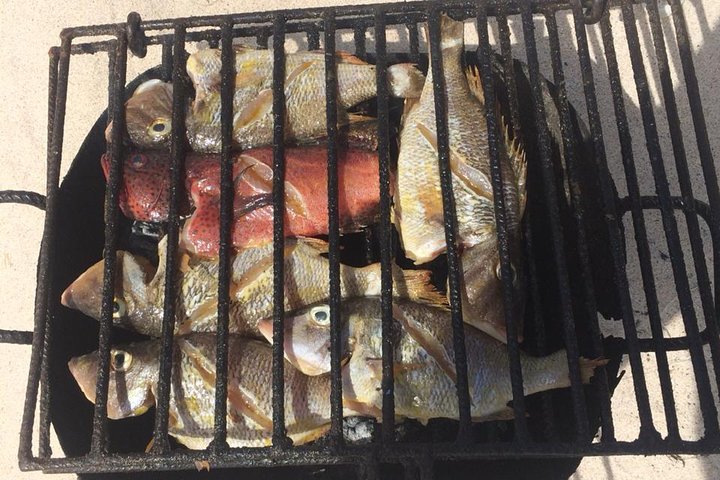 Fishing Snorkeling and Barbecue