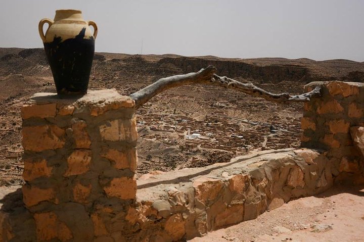 Tozeur and the mountain Oasis