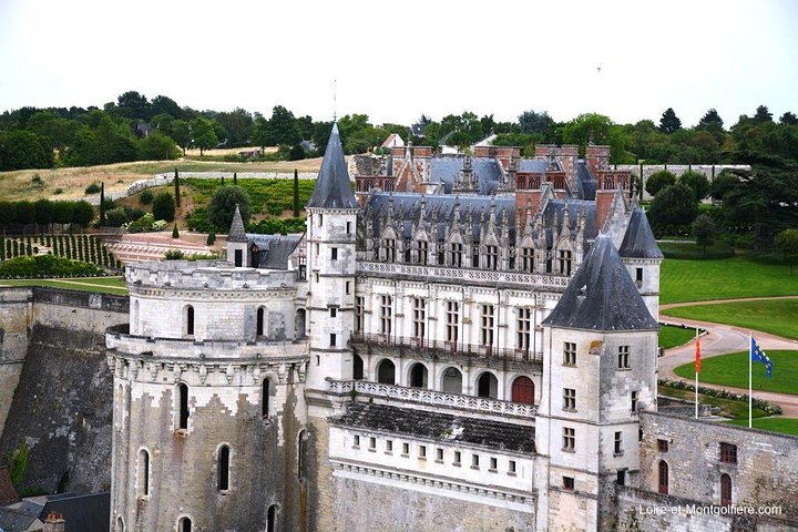 Hot Air Balloon Flight over the castle of Chenonceau / France