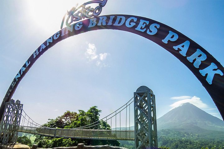 La Fortuna Waterfall, Hanging Bridges, Arenal Volcano Combo Tour