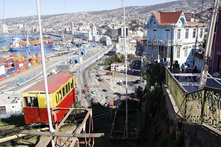 San Antonio after Cruise tour to Valparaiso and Casablanca Drop off in Santiago