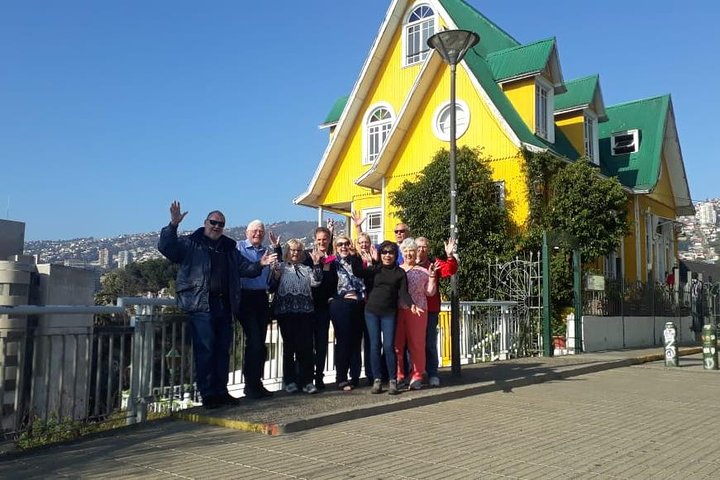 San Antonio after Cruise tour to Valparaiso and Casablanca Drop off in Santiago