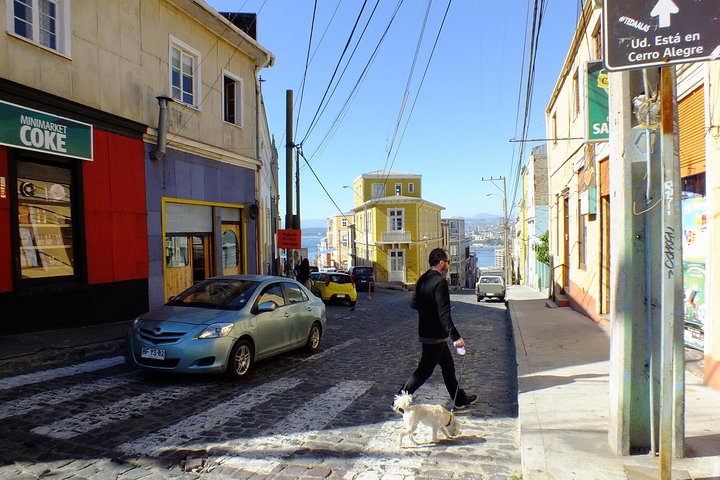 San Antonio after Cruise tour to Valparaiso and Casablanca Drop off in Santiago