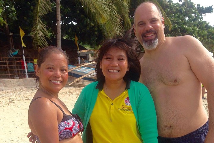 Whale Shark & Tumalog Falls & Sumilon Sandbar & Pescador Island with Sardines