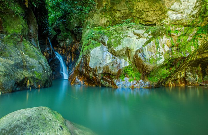 Carpishuyacu Falls with Thermal Baths of San Jose
