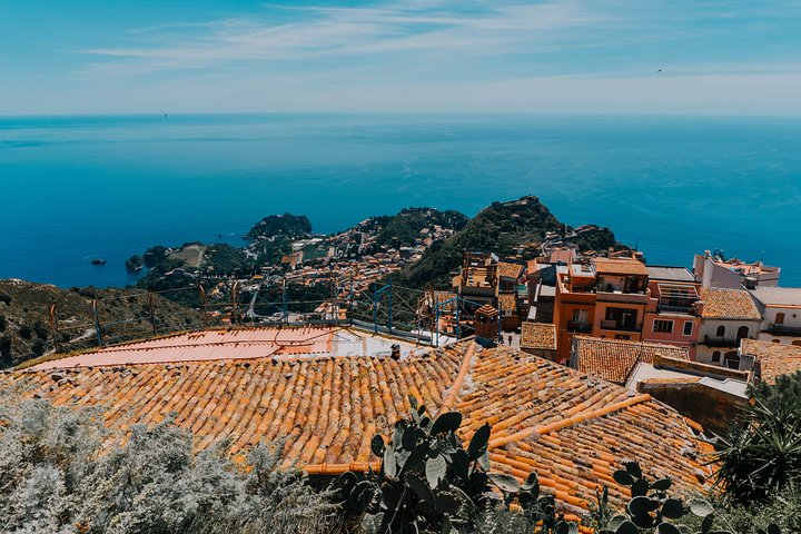 Full Day Taormina and Castelmola Tour with Messina Shore Excursion
