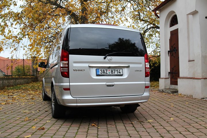 1-way private ride Karlovy Vary to Berlin - Mercedes Benz - up to 8 passengers