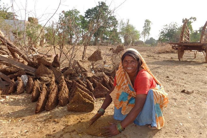 All Inclusive Tribal Village Walk with Visit to Taragram Project from Orchha