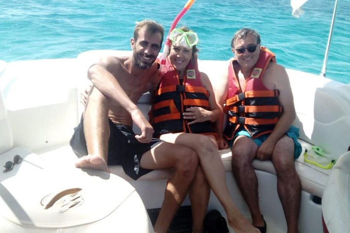 PRIVATE! | 4-hour Speed Boat Trip | Swim With Dolphins, Snorkeling & Island