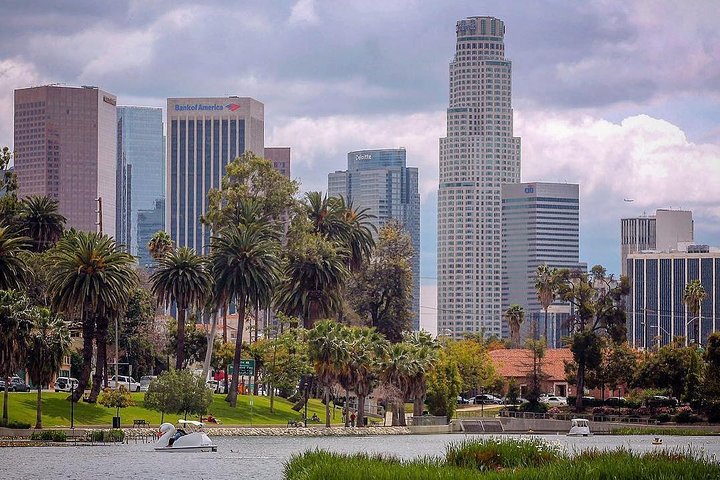 Swan Boat Rental in Echo Park