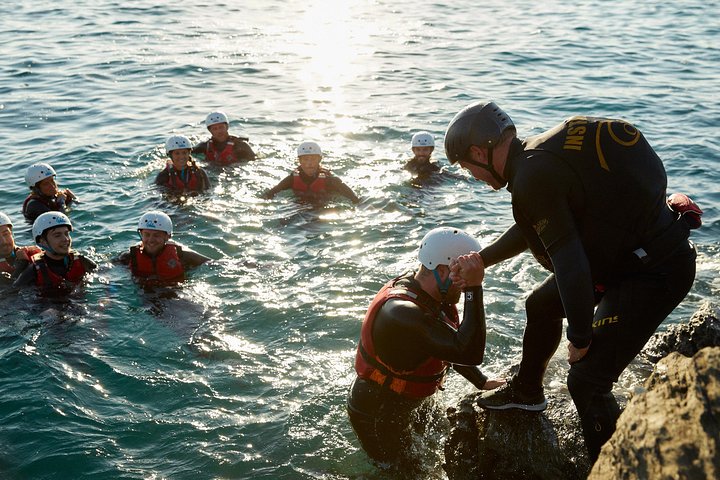 Cornish Classic Coasteer – Cliff Jumps, Sea Caves & Wild Swimming
