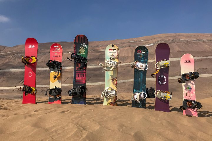 Sandboard activity in Iquique with transfer
