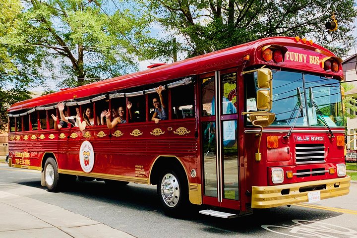 Charlotte FUNNY Historical Comedy City BUS Tour