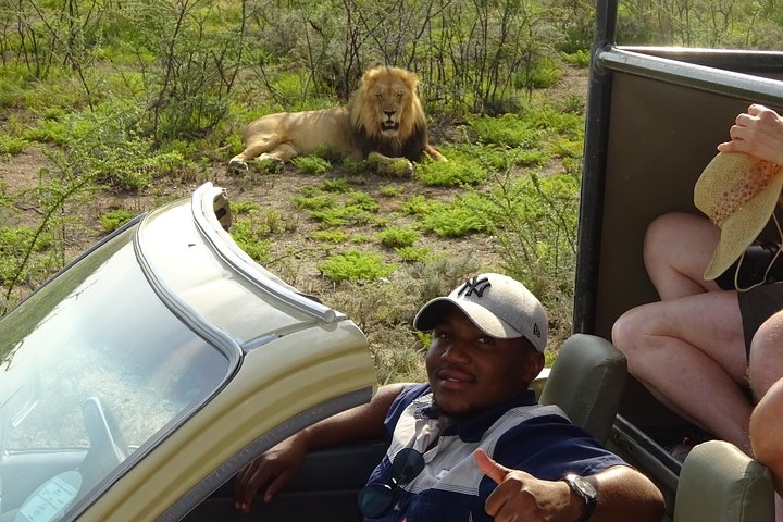 Safari in Etosha national park with professional tour guides born in Etosha.