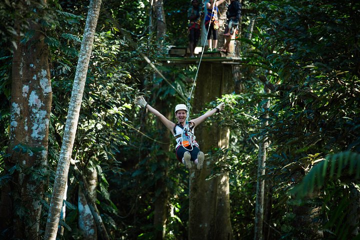 Vanuatu Jungle Zipline with Transfers