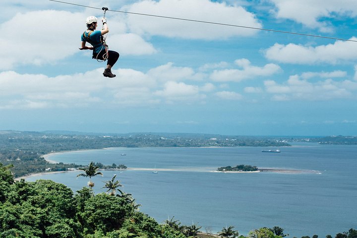 Vanuatu Jungle Zipline with Transfers