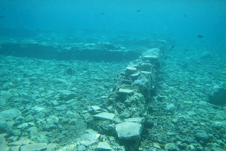 Explore the the sunken city and the small ancient theatre