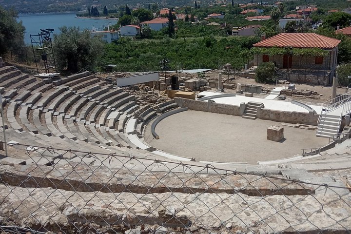 Explore the the sunken city and the small ancient theatre