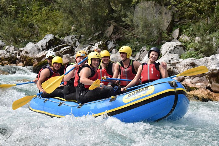 Soča River White Water Rafting in Bovec with Free Photos