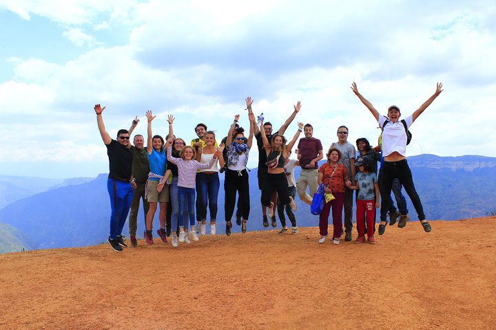Paragliding in the grand canyon of chicamocha