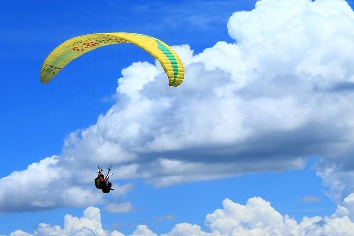 Paragliding in the grand canyon of chicamocha