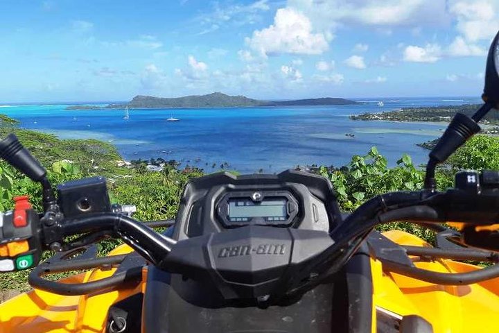 Full Day ATV Vanilla and Jet Ski Adventure with Polynesian BBQ