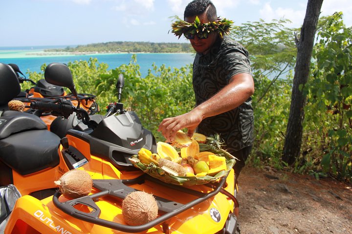 Bora Bora by ATV or QUAD and Vanilla Experience