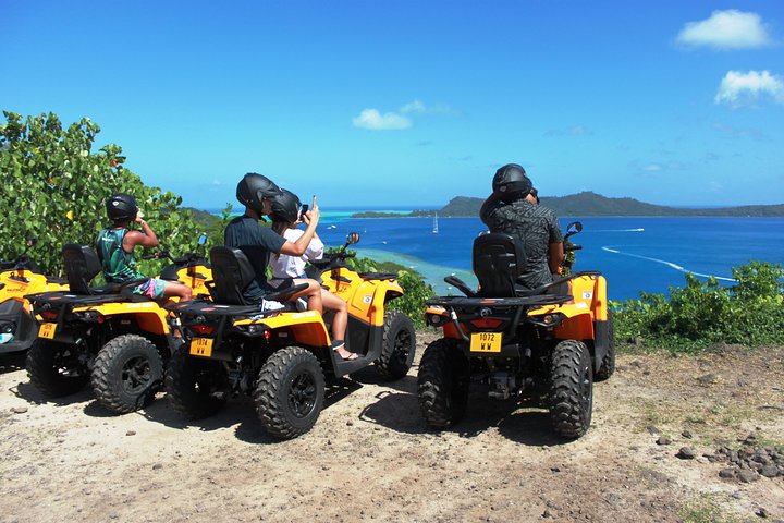 Full Day ATV Vanilla and Jet Ski Adventure with Polynesian BBQ