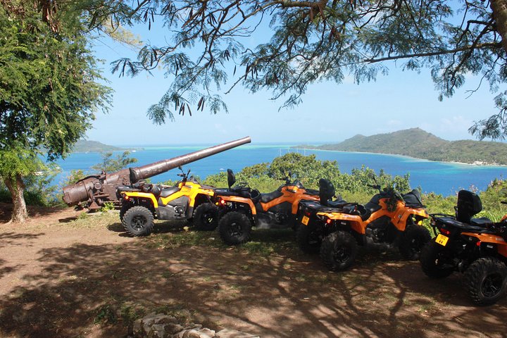 Full Day ATV Vanilla and Jet Ski Adventure with Polynesian BBQ
