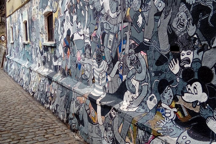Tour in Valparaiso: Street Art, funiculars and port