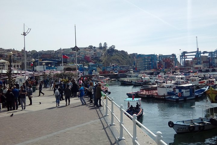 Tour in Valparaiso: Street Art, funiculars and port