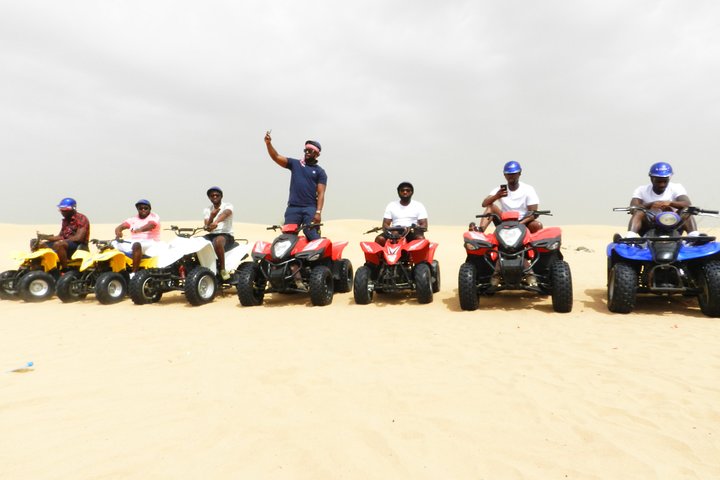 Dubai Desert Safari Dune Bashing, 60min ATV Quad, Camel Ride, BBQ