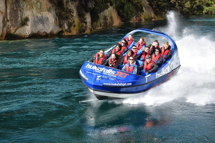 Huka Falls Jet Boat Ride in Taupo