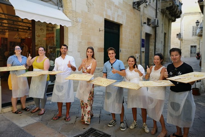 Orecchiette Cooking Class and Wine in Lecce