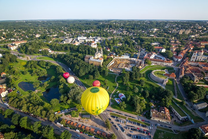 Hot Air Balloon Flight over Vilnius or Trakai