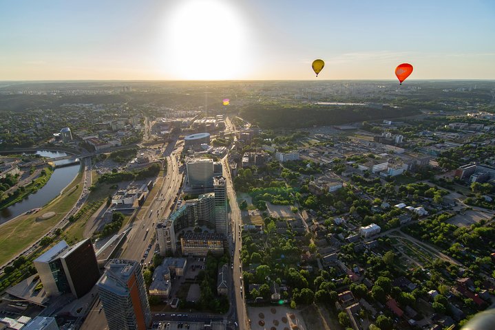 Hot Air Balloon Flight over Vilnius or Trakai