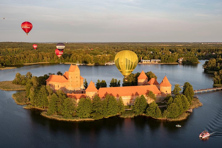 Hot Air Balloon Flight over Vilnius or Trakai