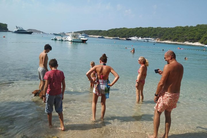 Luxury Blue Cave, Hvar and Vis Boat Tour from Split and Brac