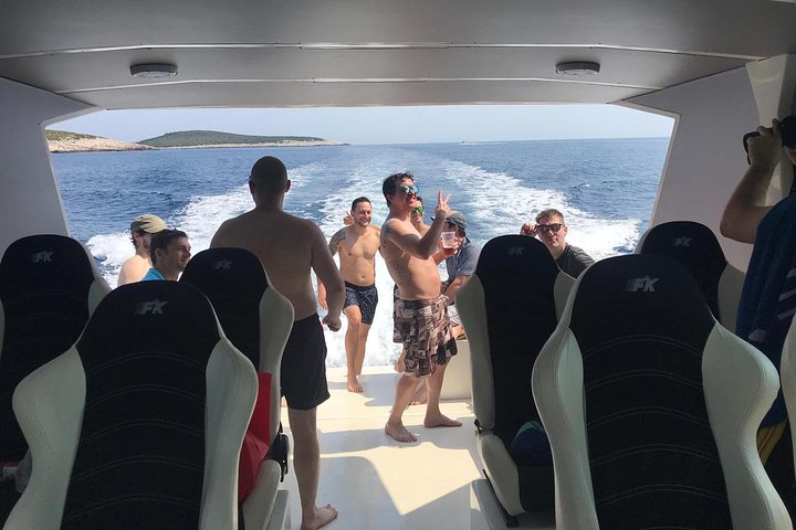 Luxury Blue Cave, Hvar and Vis Boat Tour from Split and Brac