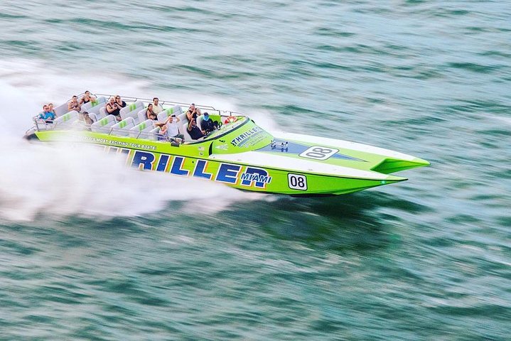 Speedboat Sightseeing Adventure of Miami
