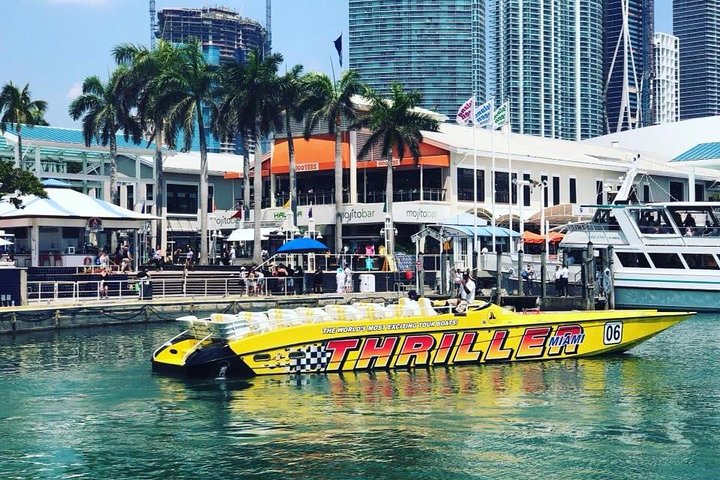 Speedboat Sightseeing Adventure of Miami