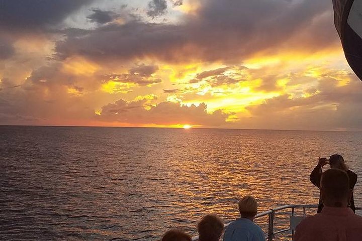 Dolphin Sunset Cruise in Panama City Beach on the "Island Time"
