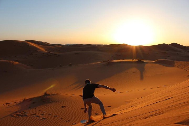 Luxury Camp in Merzouga Desert with Camel Trekking, Vehicule 4WD