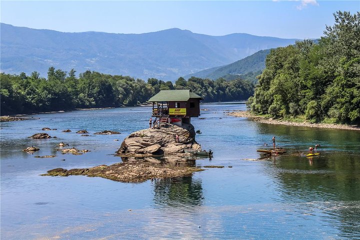Full Day Trip from Belgrade: The Drina River House And Tara Park Tour