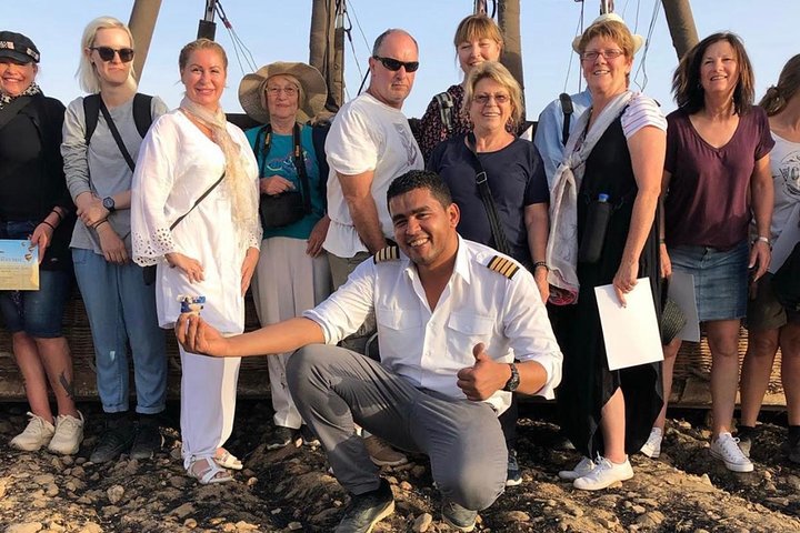 Hot Air Balloon Ride in Luxor Egypt with Transfers Included