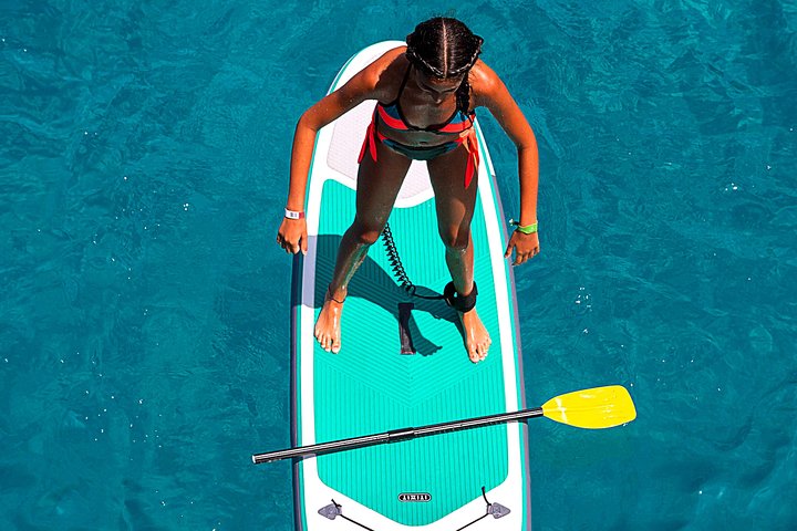 Ibiza Beach Hopping Cruise with Paddleboards, Drinks and Food 6h