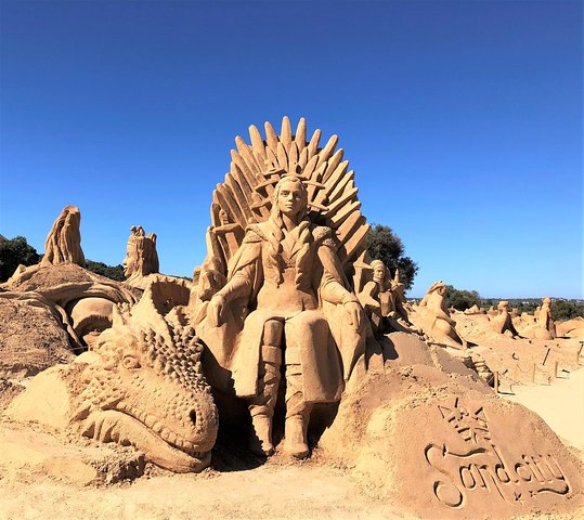 SAND CITY - A Maior Exposição de Esculturas em Areia do Mundo