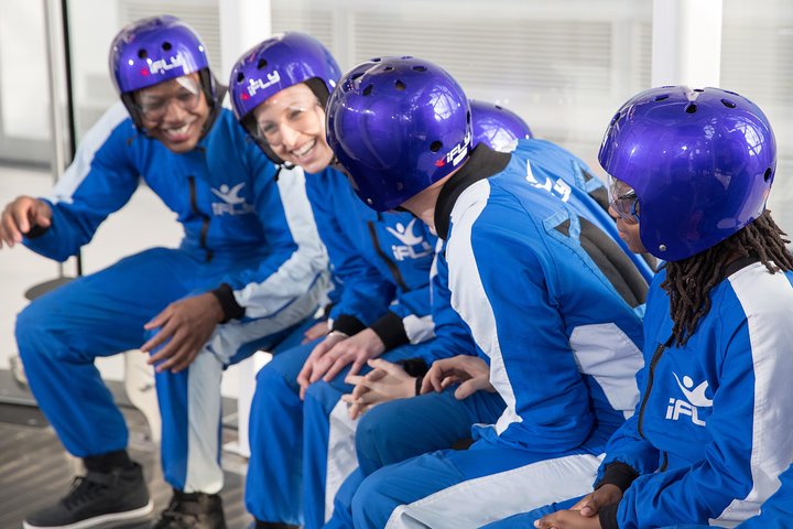 Milton Keynes iFLY Indoor Skydiving Experience - 2 Flights & Certificate